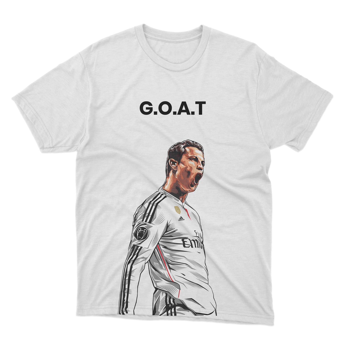 Polera Cristiano Ronaldo G.O.A.T