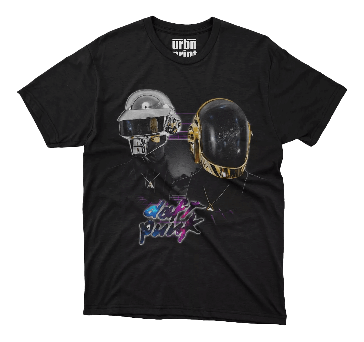 Polera Daft Punk Retrato