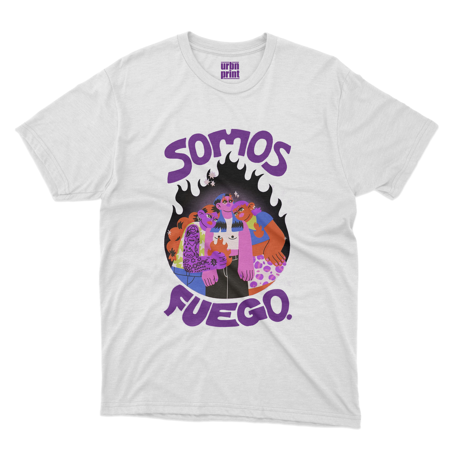 Polera Somos fuego - 8M