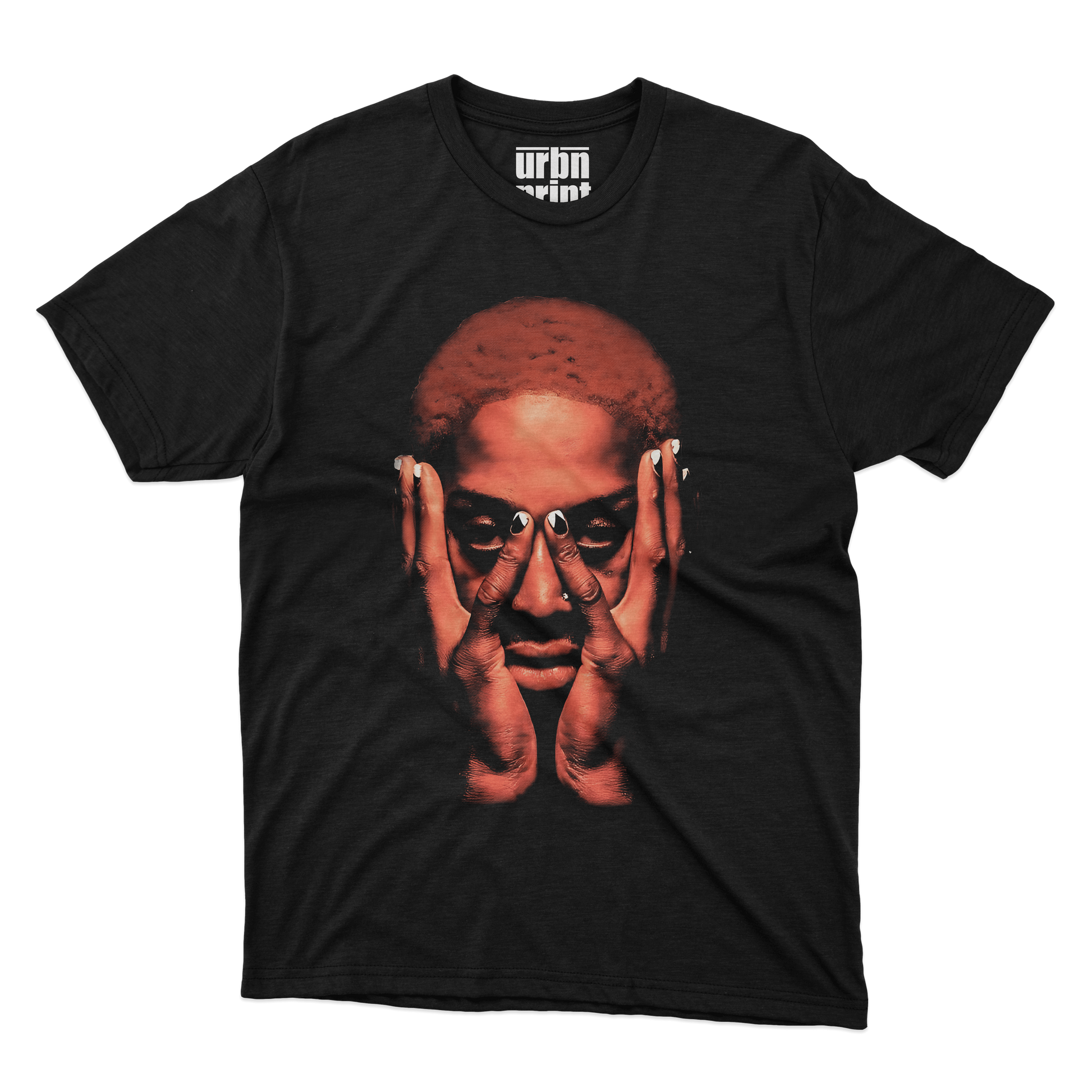 Polera Dennis Rodman Red Face